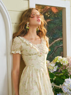 Enchanted Garden Vintage Lace Dress