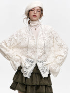 Ivory Lace Poise Blouse