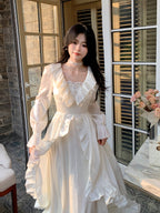 Romantic Shimmering Vintage Dress