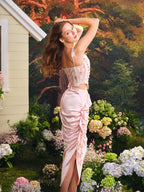Rose Ribbon Garden Corset