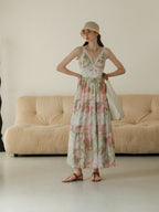 Amelia's Elegant Vacation Dress