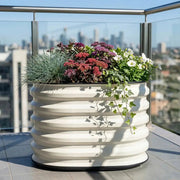 YoYoBloom 24" Round Rolling Base For Metal Raised Garden Bed | Mobile Support & Soil-Proof & Indoor Ready - 24in Round Base