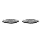 24in Round Base Without Wheel Twin Pack