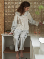 Whispering Meadow Patchwork Pajama Set