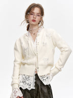 Ivory Lace Poise Blouse