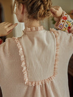 Floral Embroidered Vintage Cottage Dress