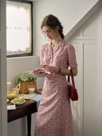 Blossom Collar Day Dress