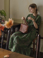 Evelyn's Forest Whispers Summer Dress
