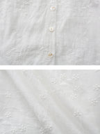 Ella's Retro Floral Elegance Blouse