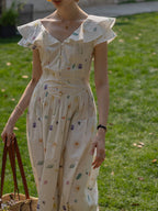 Floral Meadow Cotton Dress