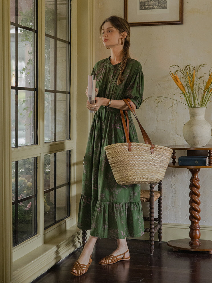 Evelyn's Forest Whispers Summer Dress
