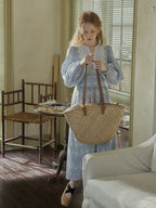 Enchanted Blue Embroidered Cotton Dress