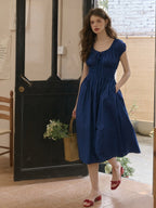 Blue Reverie Cotton Dress