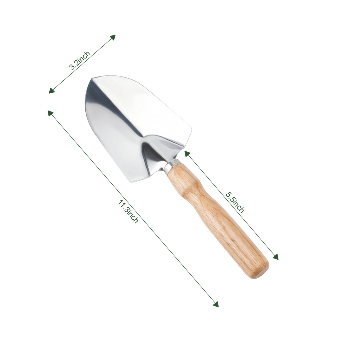 Garden hand shovel (11.3") — view 2