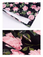 Midnight Rose Garden Skirt
