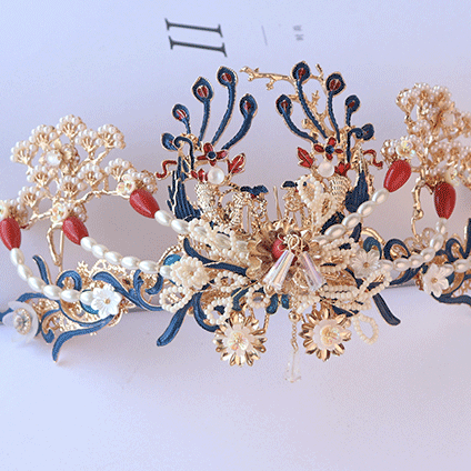 Hanfu Hair Accessories, Ruby