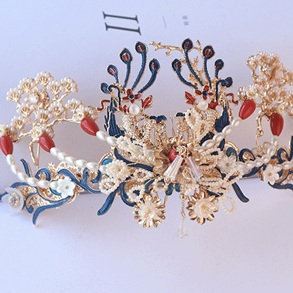 Hanfu Hair Accessories, Ruby