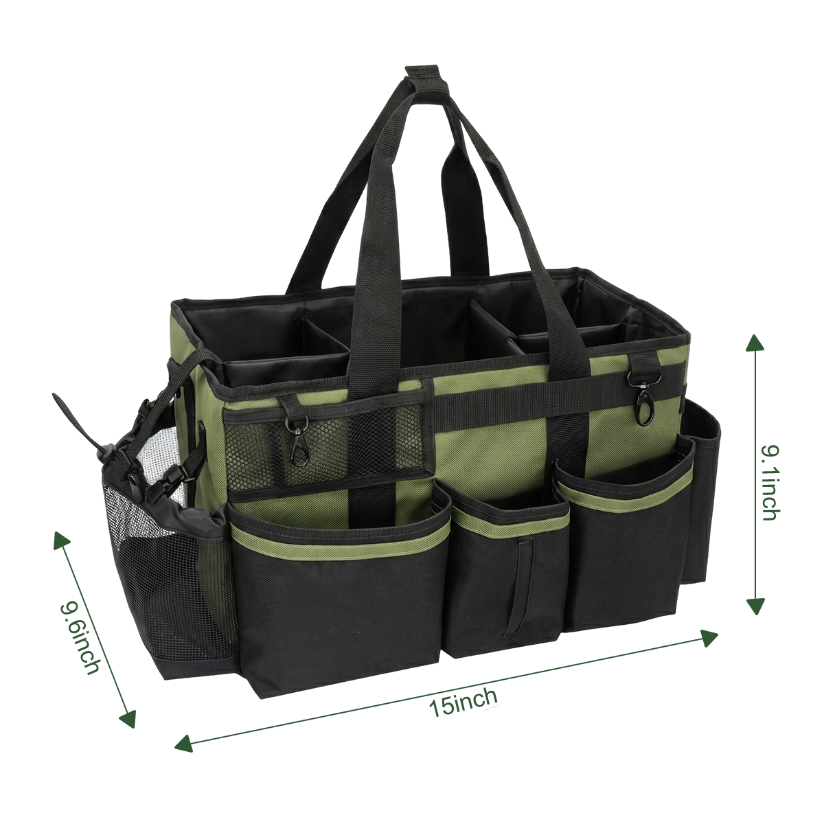 garden storage bag（Green） — view 2