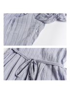 Sophia's Lace Whisper Blue Dress