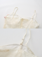 Garden Lace Bloom White Dress