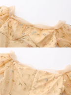 Blooming Lace Off-Shoulder Dress