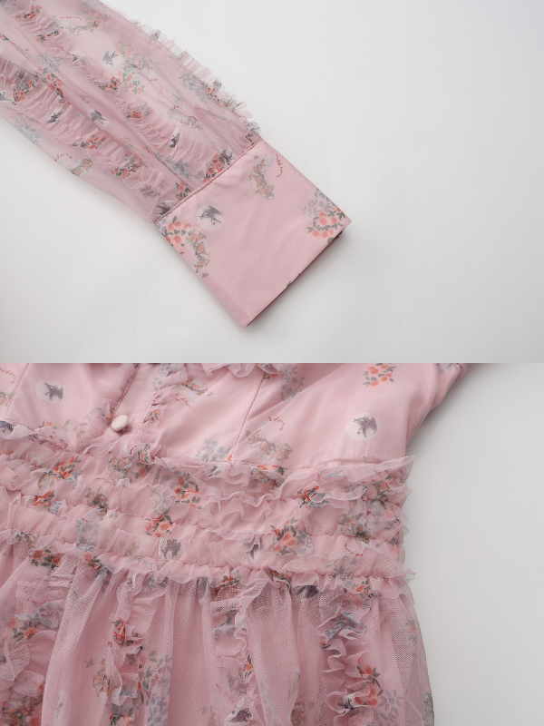 Whispering Garden Fairy Ruffle Dress
