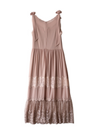 Serene Blossom Vintage Dress