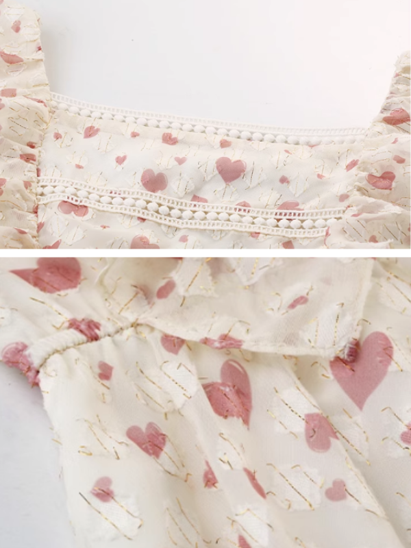 Sweetheart Whispers Chiffon Dress