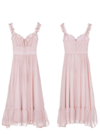 Blush Blossom Fairycore Dress