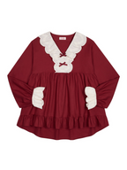 Vintage Rose Lace Pajama Set