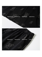 Black Rose Vintage Pajama Set