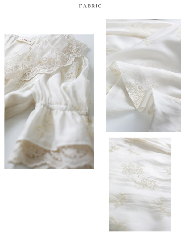 Whispers of Elegance Tencel Lace Dress