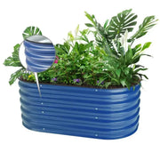 YoYoBloom 17" Tall 3.5' x 2' Metal Raised Garden Bed (2-in-1) | Upgrade 2.0 Knee-High Design image 14