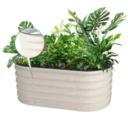 YoYoBloom 17" Tall 3.5' x 2' Metal Raised Garden Bed (2-in-1) | Upgrade 2.0 Knee-High Design image 9