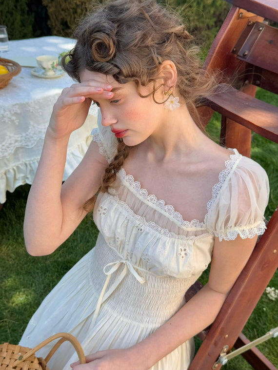 Blossom Meadow Cotton Dress