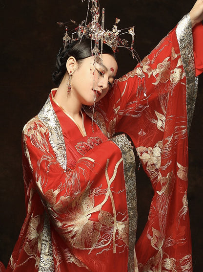 The Modern Tang Dynasty Chinese Wedding Gown, Glory