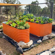 YoYoBloom 32" Tall 8' x 2' Metal Raised Garden Bed (9-in-1) | Upgrade 2.0 Waist-High Design image 15