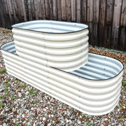YoYoBloom 32" Tall 2 Tiered Metal Raised Garden Bed | Upgrade 2.0 Waist-High Design image 7