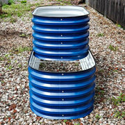 YoYoBloom 32" Tall 2 Tiered Metal Raised Garden Bed | Upgrade 2.0 Waist-High Design image 10