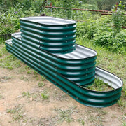 YoYoBloom 32" Tall 3 Tiered Metal Raised Garden Bed | Upgrade 2.0 Waist-High Design image 7