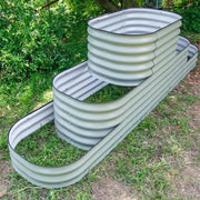 YoYoBloom 32" Tall 3 Tiered Metal Raised Garden Bed | Upgrade 2.0 Waist-High Design image 18