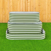 YoYoBloom 32" Tall 3 Tiered Cascade Metal Raised Garden Bed | Upgrade 2.0 Waist-High Design image 12