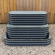 YoYoBloom 32" Tall 3 Tiered Cascade Metal Raised Garden Bed | Upgrade 2.0 Waist-High Design image 6