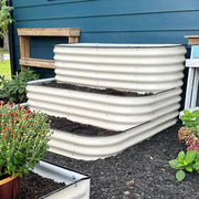 YoYoBloom 32" Tall 3 Tiered Cascade Metal Raised Garden Bed | Upgrade 2.0 Waist-High Design image 7
