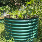 YoYoBloom 32" Tall 42" Round Metal Raised Garden Bed | Upgrade 2.0 Waist-High Design image 13