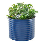 YoYoBloom 32" Tall 42" Round Metal Raised Garden Bed | Upgrade 2.0 Waist-High Design image 17