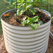 YoYoBloom 32" Tall 42" Round Metal Raised Garden Bed | Upgrade 2.0 Waist-High Design image 11