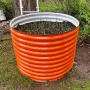 YoYoBloom 32" Tall 42" Round Metal Raised Garden Bed | Upgrade 2.0 Waist-High Design image 10