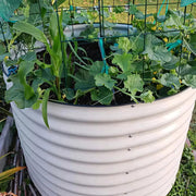 YoYoBloom 32" Tall 42" Round Metal Raised Garden Bed | Upgrade 2.0 Waist-High Design image 12