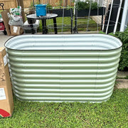 YoYoBloom 32" Tall 5' x 2' Metal Raised Garden Bed (4-in-1) | Upgrade 2.0 Waist-High Design image 7